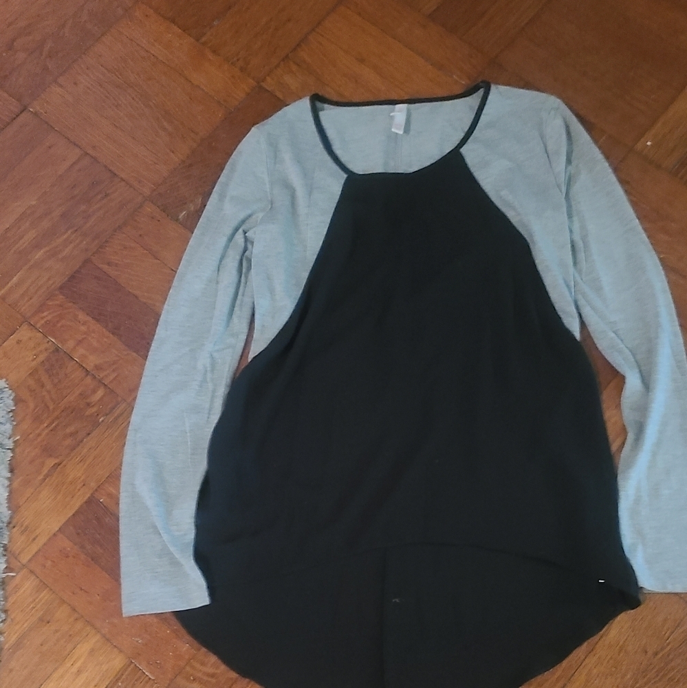 Black Grey Jersey Xhilaration xs - Picture 3 of 4